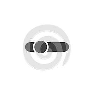 Slider Button vector icon
