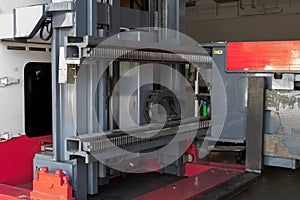 The Sliding gear of forklifts, for forklift fork control.