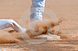 Sliding into Third Base