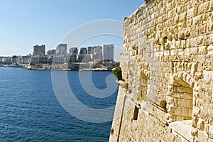 Sliema from the Fort of Valletta.