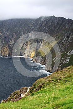 Slieve League cliffs in Donegal photo