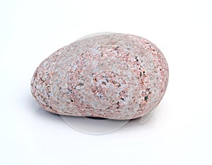 Slightly red pebble