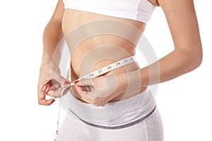 Slim measuring waist