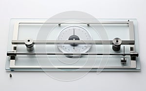 Slim Stat Precision Scale isolated on transparent ba .ckground photo