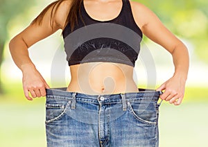 Slim Waist Slimming Body Successful Diet