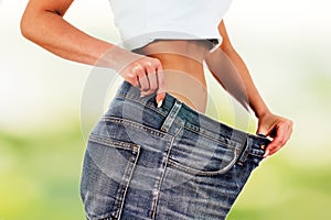 Slim Waist Slimming Body Successful Diet