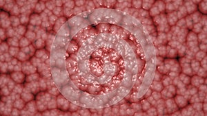 Slime or brain or maggot background