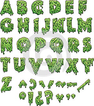 Slime letters