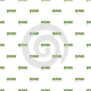 Slime word isolated on white background