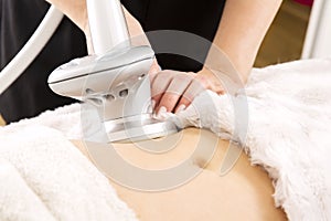 Slimming and cellulite laser treatment at clinic