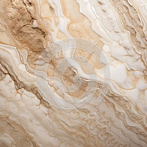 Slimy Marble: Beige Stone Background In Kim Keever Style
