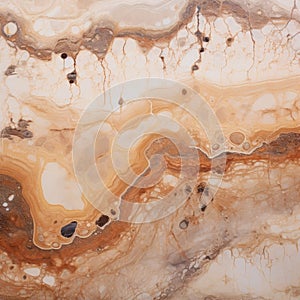Slimy Marble: A Contemporary Archaeological Encaustic Painting