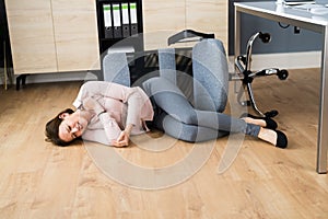 Slip Fall Office Chair Accident