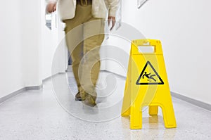 Slip hazard