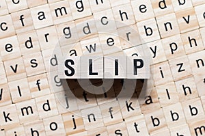 Slip word concept