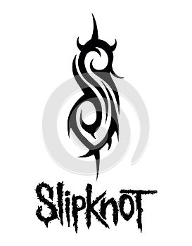 Slipknot band vector logo.