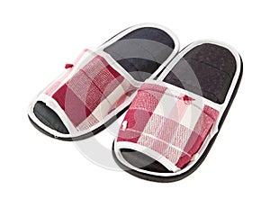 Slippers isolated on white background
