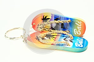 Slippers key chain