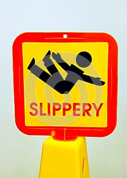 Slippery Sign