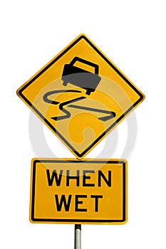 Slippery when wet photo