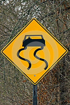 Slippery When Wet Sign photo