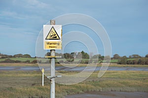 Slipway sign for boats and jet ski photo