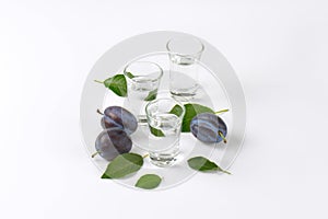 Slivovitz and plums