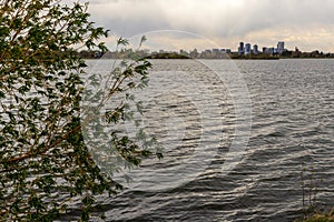 Sloan Lake and Downtown Denver in the background