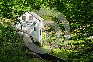 Sloneâ€™s Grist Mill â€“ Explore Park, Roanoke, Virginia, USA