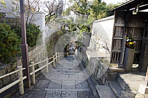 Slope at Tennoji Nanasaka in Osaka