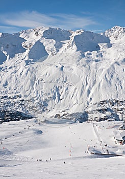 On the slopes of Obergurgl. Austria