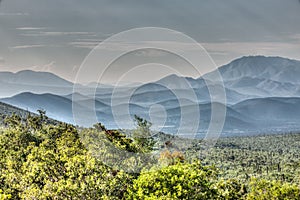 Hillsides of Guadalcazar, Mexico photo