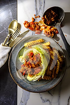 Sloppy Joe Lettuce Wrap