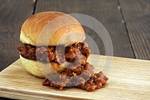 Sloppy Joe Sandwich