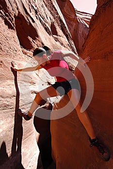 Slot canyon photo