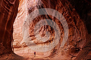 Slot canyon