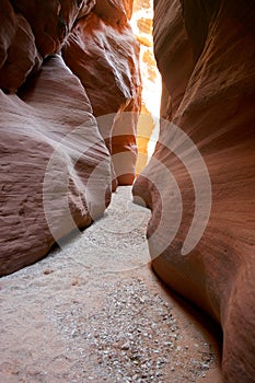 Slot canyon photo