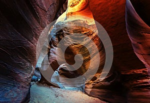 Slot canyon