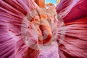 Slot Canyon in Northern Arizona