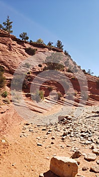 Slot canyons near Kanab Utah