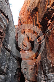 Slot canyons in Utah caren