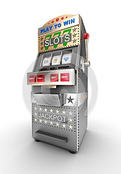 Slot machine, gamble machine.