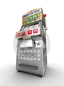 Slot machine, gamble machine. photo