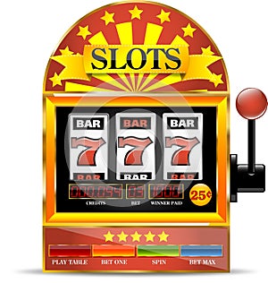 Slot machine icon