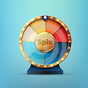8 Slots spin wheel game
