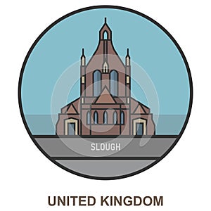 Slough. Cities and towns in United Kingdom