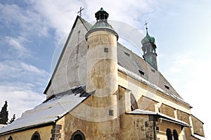 Slovenský kostel sv. Kateřiny v Banské Štiavnici