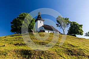 Slovak church in the village Martincek near Ruzomberok, Slovakia