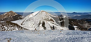 Slovak Landscape in the Winter photo