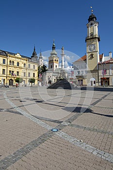 Slovak National Uprising Square (SNP Square). Banska Bystrica. Slovakia